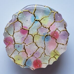 Handmade Rainbow Phone Accessory